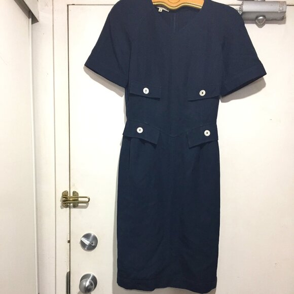 VINTAGE VALENTINO MIDI DRESSES SIZE 40/6 - Picture 2 of 10